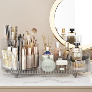 Rotating Cosmetic Storage Organizer Made of High-Density Eco-Friendly PP Material – China’s Export Rotating Cosmetic Storage Organizer